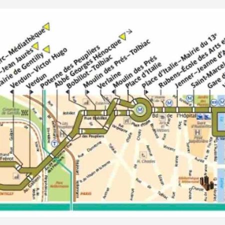 Beau T3 A Arcueil A 3 Min Rer B « Laplace » Kültér fotó